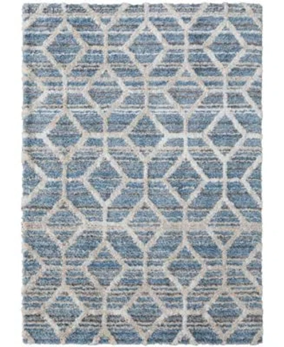 Feizy Mynka 39icf Rug Collection In Blue,ivory
