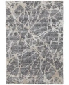 Feizy Mynka 39idf Rug Collection In Gray,ivory