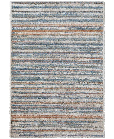 Feizy Mynka 39ief 4'x6' Area Rug In Ivory,blue