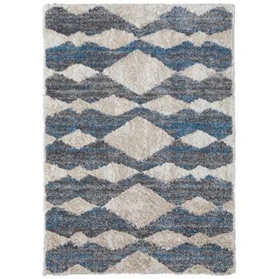 Feizy Mynka Diamond Indoor Ivory Area Rug 39iff 7'-11" X 10'