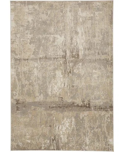 Feizy Parker 3701f 5'x7'6" Area Rug In Tan,ivory