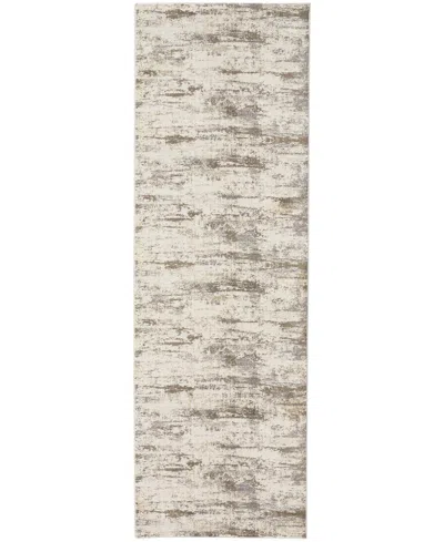 Feizy Parker 3719f 2'6"x8' Runner Area Rug In Ivory
