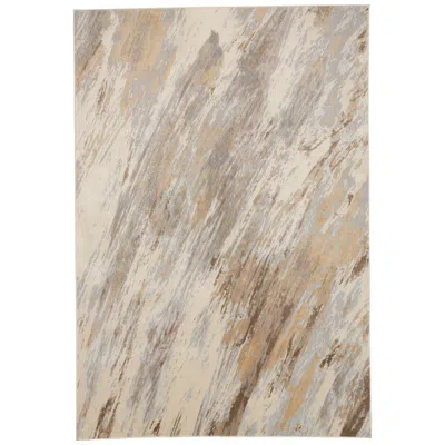 Feizy Parker Abstract Indoor Ivory Area Rug 3704f 7'-9" X 10'