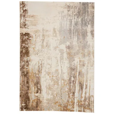 Feizy Parker Abstract Indoor Tan Area Rug 3709f 7'-9" X 10'