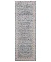 Feizy Pasha 39m4f 2'6"x7'3" Runner Area Rug In Gray