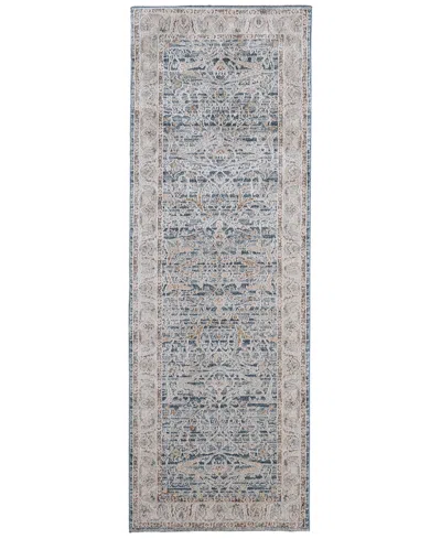 Feizy Pasha 39m4f 2'6"x7'3" Runner Area Rug In Gray