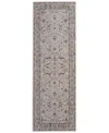 Feizy Pasha 39m4f 2'6"x7'3" Runner Area Rug In Gray