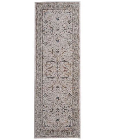 Feizy Pasha 39m4f 2'6"x7'3" Runner Area Rug In Gray