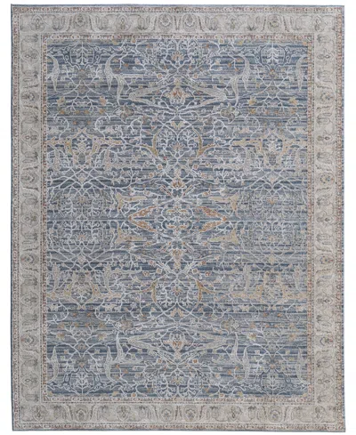 Feizy Pasha 39m4f 6'7"x9'6" Area Rug In Blue