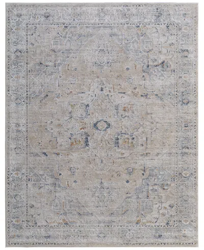 Feizy Pasha 39m5f 5'x7'6" Area Rug In Gray
