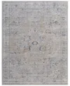 Feizy Pasha 39m5f 7'10"x10'3" Area Rug In Gray