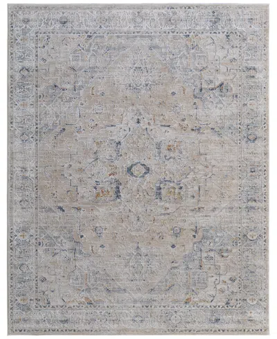 Feizy Pasha 39m5f 7'10"x10'3" Area Rug In Gray