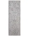Feizy Pasha 39m6f 2'6"x7'3" Runner Area Rug In Gray