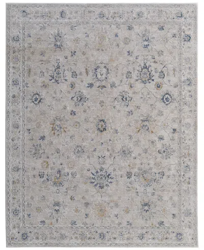 Feizy Pasha 39m7f 7'10"x10'3" Area Rug In Gray