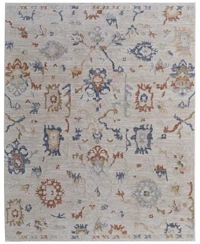 Feizy Pasha 39m8f 6'7"x9'6" Area Rug In Gray