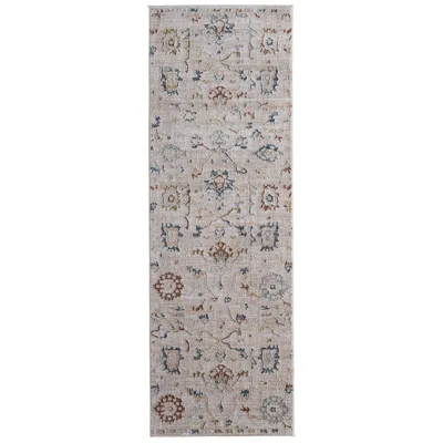 Feizy Pasha Floral & Botanical Indoor Ivory Area Rug 39m8f 2'-6" X 7'-3"