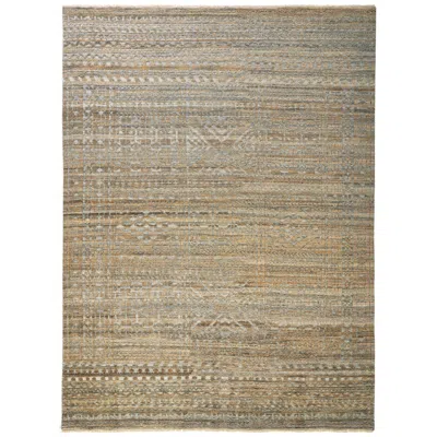 Feizy Payton Geometric Hand Knotted Gold Area Rug 6496f 2' X 3' In Brown