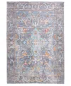 Feizy Percy 39aff 4'x6' Area Rug In Blue,gray