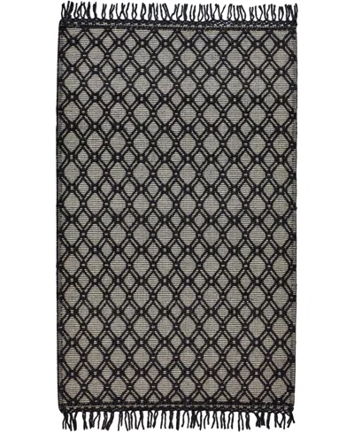 Feizy Phoenix 0808f 5'x7'6" Area Rug In Black