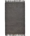 Feizy Phoenix 0810f 7'9"x9'9" Area Rug In Gray