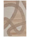 Feizy Pollock 8952f 2'x3' Area Rug In Brown,tan