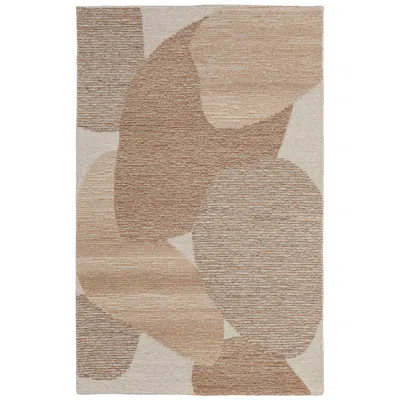 Feizy Pollock Watercolor Hand Tufted Brown Area Rug 2' X 3'