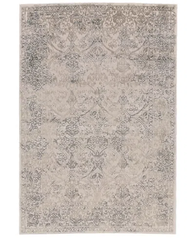 Feizy Prasad 3682f 8'x11' Area Rug In Ivory,gray