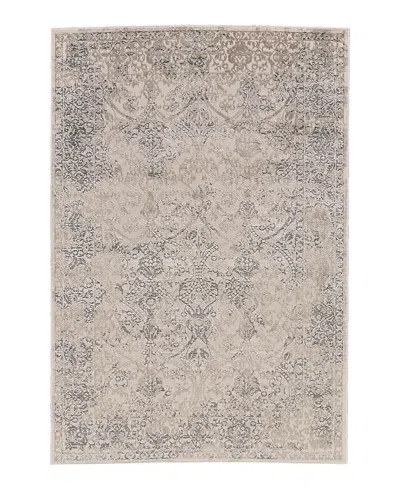 Feizy Prasad 3682f Area Rug, 5' X 8' In Light/grey