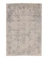 Feizy Prasad 3682f Area Rug, 8' X 11' In Light/grey