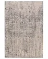 Feizy Prasad 3683f 8'x11' Area Rug In Gray,ivory