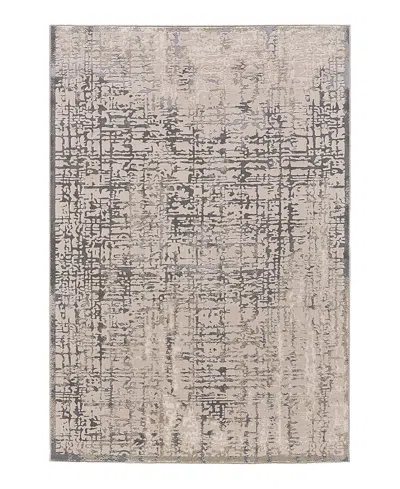 Feizy Prasad 3683f Area Rug, 8' X 11' In Gray
