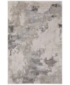 Feizy Prasad 3970f Rug Collection In Ivory,gray