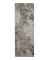 Feizy Prasad 3970f Runner Area Rug, 2'10 X 7'10 In Gray