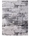 Feizy Prasad 39n9f 8'x11' Area Rug In Gray