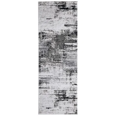 Feizy Prasad Abstract Indoor Ivory Area Rug 39n9f 2'-10" X 7'-10" In Gray