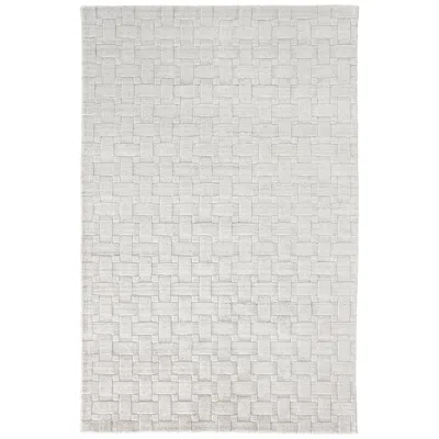 Feizy Redford 8669f 3'6"x5'6" White Rectangular Area Rug