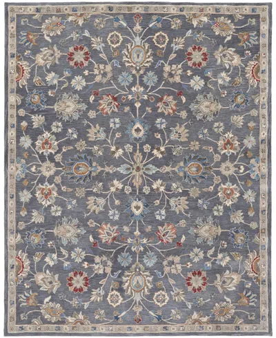 Feizy Rylan 8639f 8'x10' Area Rug In Gray,ivory