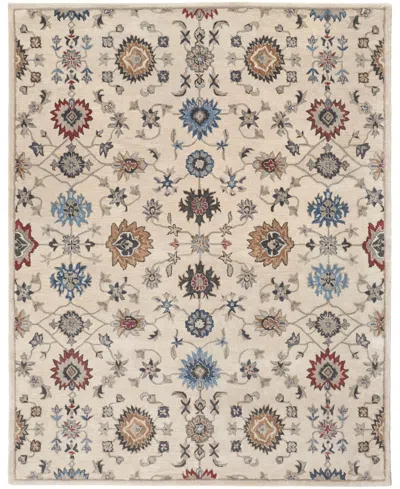 Feizy Rylan 8641f 4'x6' Area Rug In Ivory,blue