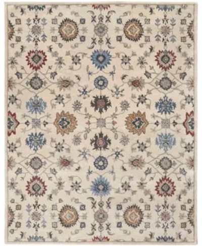 Feizy Rylan 8641f Rug Collection In Ivory,blue