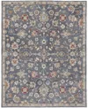 Feizy Rylan R8639 5' X 8' Area Rug In Blue,red