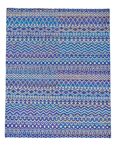 Feizy Sancai Hand-knotted Rug In Blue