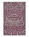 Feizy Saphir Rubus 2.6ft X 8ft Rug In Pink