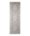 Feizy Sarrant 3964f Runner Area Rug, 2'8 X 10' In Stone