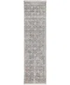 Feizy Sarrant 3965f 2'8"x10' Runner Area Rug In Gray