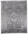 Feizy Sarrant 3966f 2'x3' Area Rug In Gray