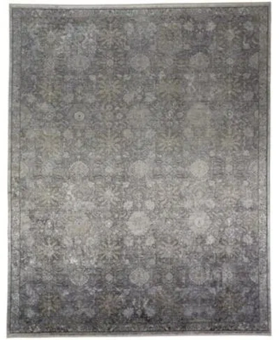 Feizy Simply Woven Michaela R3965 Sand Area Rug In Gray