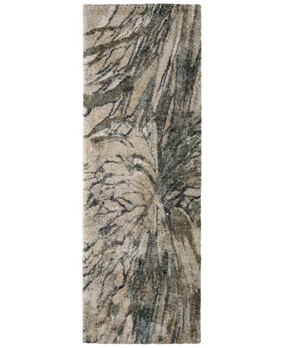 Feizy Skyview 39q8f 2'6"x7'3" Runner Area Rug