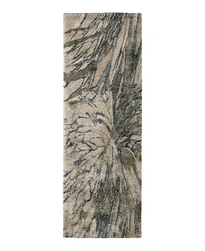 Feizy Skyview 39q8f Runner Area Rug, 2'6 X 7'3 In Green