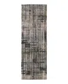 Feizy Skyview 39qbf Runner Area Rug, 2'6 X 7'3 In Gray