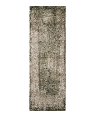 Feizy Skyview 39qcf Runner Area Rug, 2'6 X 7'3 In Green